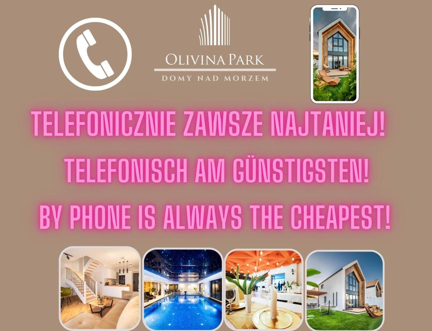 Olivina Park Spa - Domki Z Dostepem Do Krytego Basenu, Saun, Wyzywienia I Atrakcji Dla Dzieci Нехоже Экстерьер фото